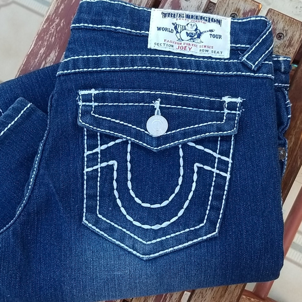True Religion JOEY Jeans Straight Leg Size 30